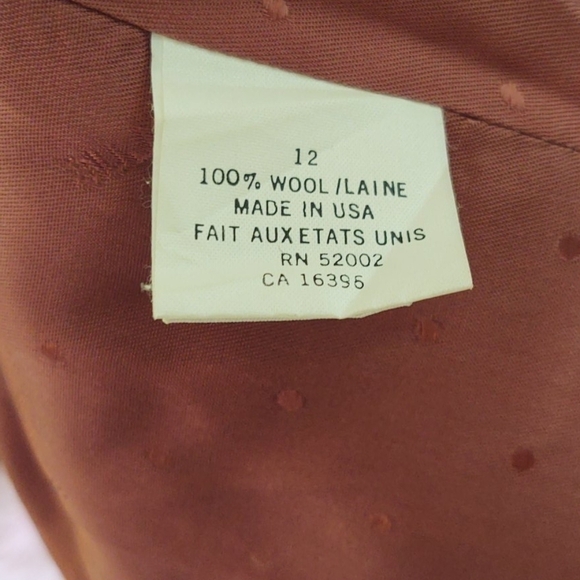 Liz Claiborne Suits Grey Diamond Pattern Blazer Sz 12 - Picture 11 of 11
